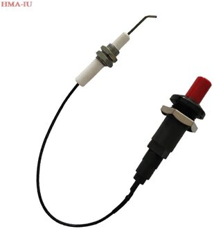Piezo Vonk Ontsteking Set Met Kabel 30Cm Drukknop Keuken Gasfornuis Aanstekers