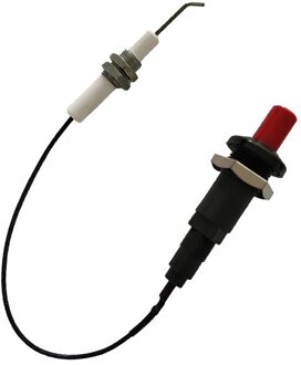 Piezo Vonk Ontsteking Set Met Kabel 30Cm Drukknop Keuken Gasfornuis Aanstekers