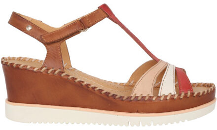 Pikolinos Aguadulce dames sandaal Rood - 40