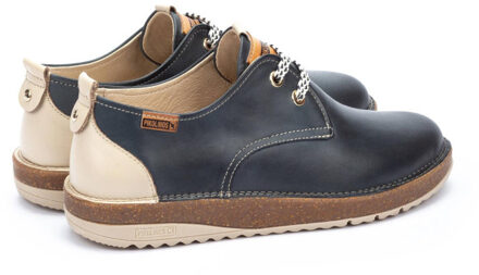 Pikolinos Baza dames veterschoen Blauw - 37
