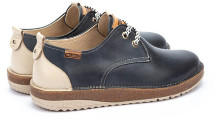 Pikolinos Baza dames veterschoen - maat 36 Blauw