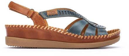 Pikolinos Cadaques dames sandaal Blauw - 35