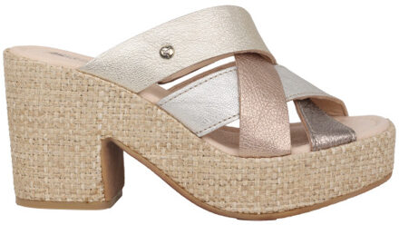 Pikolinos W1y-1796clc dames sandaal Zilver - 39