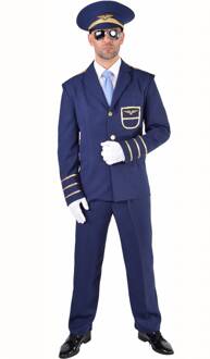 Piloot & Luchtvaart Kostuum | Luchtmacht Piloot Hercules | Man | XL | Carnaval kostuum | Verkleedkleding