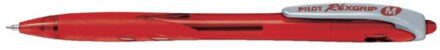 Pilot Balpen pilot begreen rexgrip medium rood