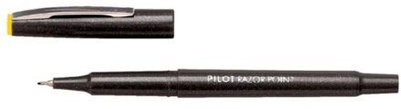 Pilot Fineliner PILOT Razor Point SW-10 PP zwart 0.4mm