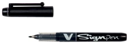 Pilot Fineliner PILOT V-Sign zwart 0.6mm