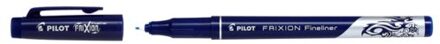 Pilot FriXion - Fineliner - Uitwisbaar - 0.45mm schrijfbreedte - Blauw - 1 stuks