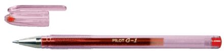 Pilot Gelschrijver pilot g-1 fijn rood