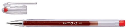 Pilot Gelschrijver pilot g-1 medium rood