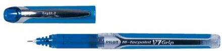 Pilot Roller Hi-tecpoint V5 En V7 Grip V7, 0,4 Mm, Blauw