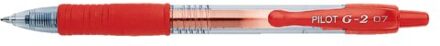 Pilot roller intrekbare Gelpen G-2 rood