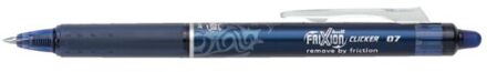 Pilot Rollerpen PILOT Frixion Clicker blauwzwart 0.35mm