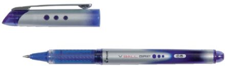 Pilot Rollerpen pilot v-ball grip fijn blauw