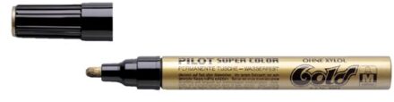 Pilot Super Color - Gouden Marker Pen – Medium Tip