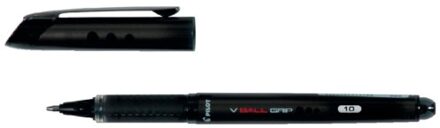 Pilot V-Ball Grip 10 Broad Tip - Liquid ink Rollerball pen - Zwart