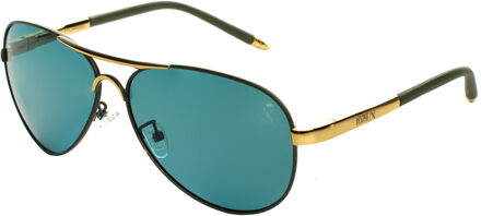 Pilotenzonnebril UV 400 Bescherming GCIVIL-METAL Unisex - maat Groen