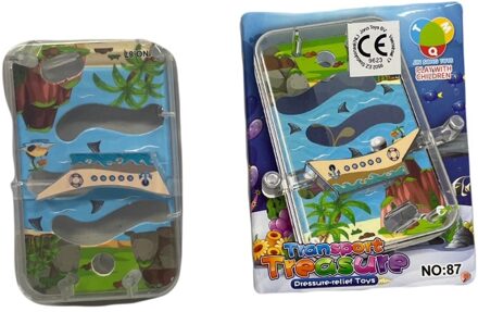 Pin ball spel boot 8cm verschillende