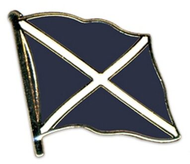Pin broche speldje van vlag Schotland 20 mm Multi