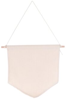 Pin Display Wimpel Banner Email Revers Pin Badge Vlag Vlakte Leeg Canvas Muur Banner (Primaire Kleur/M)