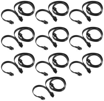 Pin Man Dual 8Pin(6 + 2) mannelijke Pci-E Video Videokaart Stroomkabel Gpu Power Verlengkabel Snoer Splitter Voor Btc