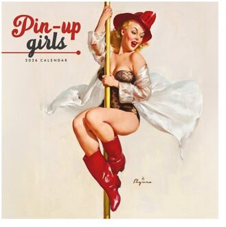 Pin Up Girls Square Wall Sunday Start Ca - Carousel Worldwide