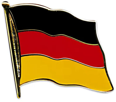 Pin Vlag Duitsland - 2 cm - vlaggen speldje - supporter - mini broche Multi