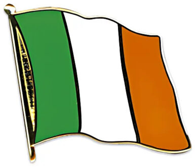 Pin Vlag Ierland - 2 cm - vlaggen speldje - supporter - mini broche Multi