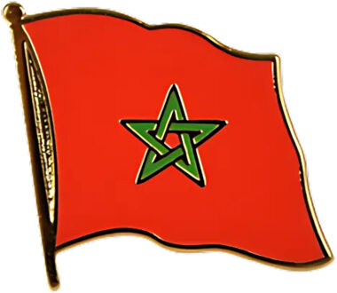 Pin Vlag Marokko