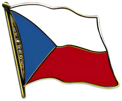 Pin Vlag Tsjechie