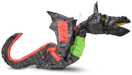 Pinata draak 58 cm - Pinatas Multikleur