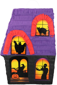 Piñata Spookhuis (33x10x45cm) Multikleur - Print