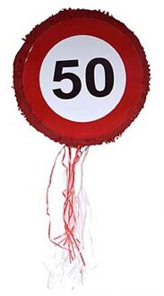 Pinata verkeersbord 50