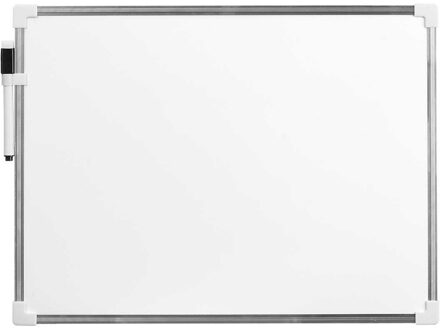 Pincello Whiteboard magnetisch - met marker en dop gum - 30 x 40 cm - kunststof