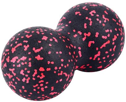Pinda Massage Bal Fascia Bal Set Double Lacrosse Fitness Mobiliteit Bal Voor Fysieke Therapie Zelf-Myofasciale Release Rood