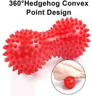 Pinda Massage Bal Spiky Trigger Punt Relief Spierpijn Stress Zintuiglijke Bal Therapie Gezondheidszorg Gym Spier Ontspannen Apparaat