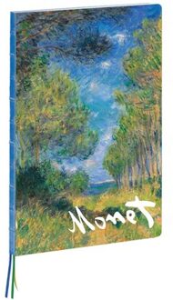 Pine Tree Path, Claude Monet A4 Notebook - A4 Notebook - Teneues