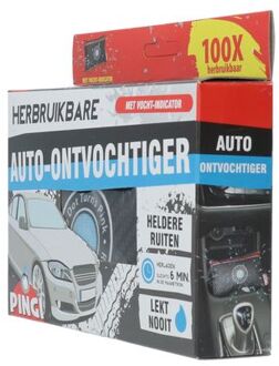 PINGI auto-ontvochtiger 300 gr zwart