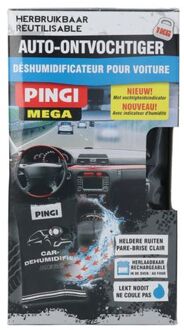 Pingi Auto-ontvochtiger Mega 1 kg 2-delig Zwart