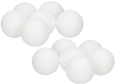 Pingpongballen - 18x stuks - wit - 4 cm - tafeltennis balletjes