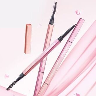 Pink Diamond Eyebrow Pencil - 3 Colors #04 Smoky Brown - 0.07g