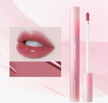 Pink Diamond Lip Gloss - 4 Colors #B708 Peach Black Tea - 1.7g