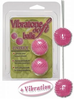 Pink Duoballs - Soft Balls - Vagina balletjes - Roze - Ø 35 mm