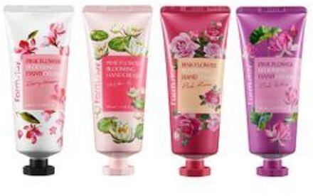 Pink Flower Blooming Hand Cream - 4 Types Pink Lotus