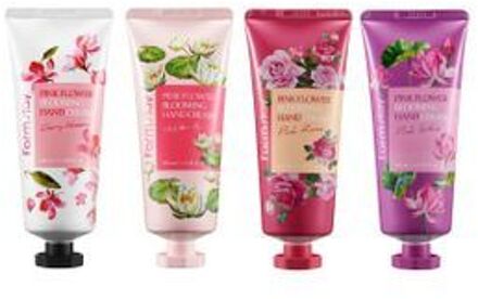 Pink Flower Blooming Hand Cream - 4 Types Water Lily
