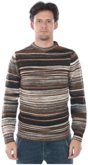 Pink Floyd Sweater Pullover Daniele Alessandrini , Brown , Heren - Xl,L,M,S
