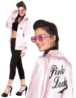 Pink Lady Kostuum Vrouw Compleet Multikleur - Print