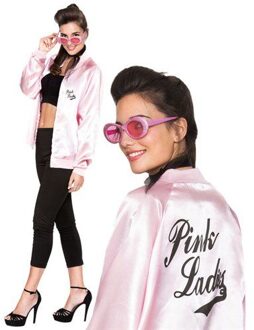 Pink Lady Kostuum Vrouw Compleet Multikleur - Print