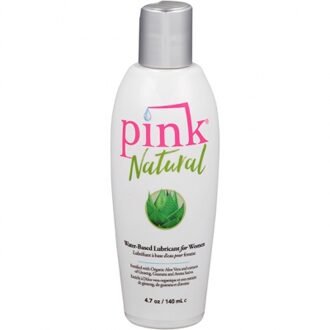 Pink Natural Glijmiddel Waterbasis  - 140 ml