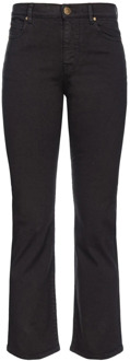Pinko Boot-Cut Jeans voor Vrouwen Pinko , Black , Dames - W32,W29,W31,W30,W27,W26,W28,W25